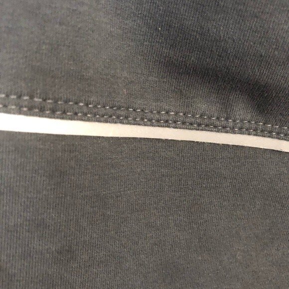 NIKE FIT DRY Gray Green White Stripe Track Pants Sweatpants Large Stretch - Picture 7 of 11